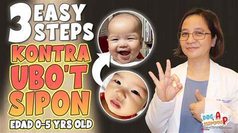 Paano Gamutin ang Ubo't Sipon ng Bata 2.0 .